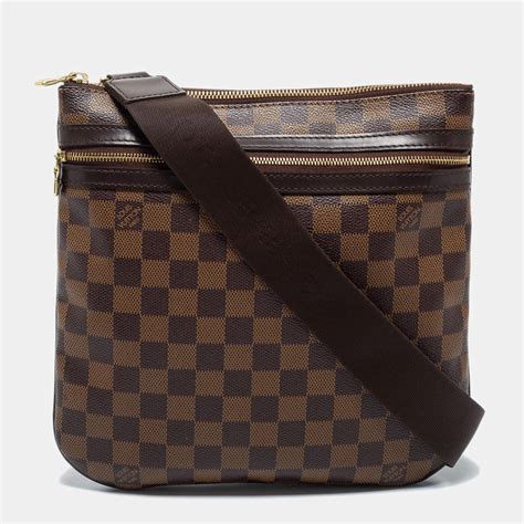 louis vuitton damier ebene canvas bosphore pochette|louis vuitton damier canvas handbags.